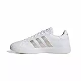 adidas Damen Grand Court TD Lifestyle Court Casual Shoes, Cloud White/Platinum/Cloud White, 39 1/3 EU
