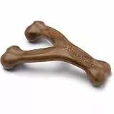Benebone Wishbone Langlebiges Kauspielzeug für Aggressive Kauer, echter Speckgeschmack, Größe L