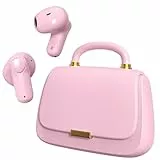 ANCwear Kopfhörer Kabellos Bluetooth In-Ear Earbuds – Stylische Ohrhörer mit Mini Handbag Ladecase, 22h Spielzeit, Geschenkidee für Damen & Teens