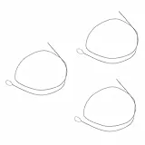 IWOWHERO 3 Stück Nylonborsten Reagenzglas-reinigungsbürste Robuste Bürste Zur Einfachen Reinigung Von Reagenzgläsern Flaschen