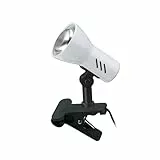 BRILONER - Nachttischlampe, Schreibtischlampe, Tischlampe, Leselampe, Bürolampe, Buch Klemme, Klemmlampe, Kinderzimmer, Schwenkbar, Schnurschalter, 1x E14, max, 40 Watt, 10,8 cm, Weiß