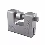 IFAM| Vorhängeschloss Huno80| Durchmesser 14mm| Legierter Stahl| U-Form| Hohe Sicherheit und Witterungsbeständigkeit| Außeneinsatz| Maximaler Schutz