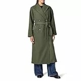 The Drop Jessy Elongated Overcoat Mäntel, Olive Heather, L