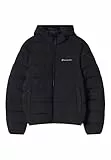Champion Legacy Men Padded Outdoor Jacket M Black, Schwarz, M