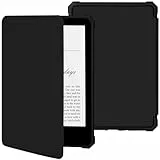 Hülle für 7' Kindle Paperwhite und Kindle Colorsoft Signature Edition Erschienen 2024/2025, Leicht, Wasserfest, Umfassender Schutz und Magnetverschluss (Black)