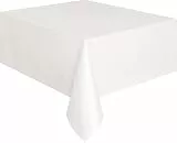 Unique Industries 50354 Weiß Tischdecke aus Kunststoff