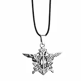 SUJEBRAN Black Butlers Halskette Anime Figur Cosplay Kostüm Accessoires Black Butlers Anhänger Schmuck Kette (4)