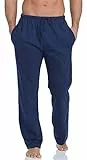 Ladeheid Herren Schlafanzugshose LA40-252 (Dunkelblau, M)