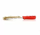 KS Tools 201.2302 Allzweck-Messing-Drahtbürste, 250 mm, Farblos, one size