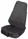 Walser Auto-Sitzauflage Dirty Harry, Universaler Auto Schutzbezug Werkstatt aus Polyester, Werkstatt Schonbezug, Auto Sitzschoner, Schutzunterlage Auto schwarz