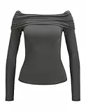 Jack&Jones JXMILLE STR LS Off SH TOP JRS