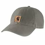 Carhartt Herren Canvas Cap Baseballkappe, Dusty Olive, Einheitsgröße