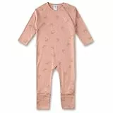 Sanetta Baby Mädchen Newborn Schlafstrampler Klappfüße 100% Bio-Baumwolle