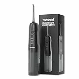 Zahnheld® Munddusche AQUADENT A2 | Kabellos | Für unterwegs und zu Hause | Water Flosser | Fördert eine effektive Reinigung der Zahnzwischenräume | 3 Programme