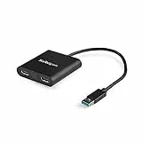 StarTech.com USB 3.0 auf Dual HDMI Adapter, USB 2x HDMI Monitor Konverter für Windows(macOS/ChromeOS/Linux nicht unterstützt)