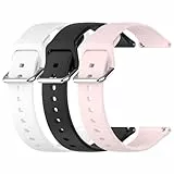 Chofit Ersatz-Uhrenarmbänder, kompatibel mit DDXCAW P2/AcclaFit P5, weiches Sport-Silikon-Armband für P5/P2 Smartwatch, 3 Stück, Einheitsgröße, Silikon, Kein Edelstein