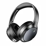Hybrid ANC Wireless Over-Ear Kopfhörer, 100H Spielzeit, Hi-Res Audio, Bluetooth 6.0, Multi-Mode-Rauschunterdrückung, Comfort Fit, iOS & Android kompatibel, Faltbares Design, reisefreundlich (Schwarz)