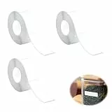 3 Rollen Etiketten Selbstklebend, Original Etikettenband-Ersatz P15 Labels Klebeband für Etikettierer Thermal Label Tape Thermo Etikettenband Adaptiertes Etikettendruckpapier für Haus Büro Schule