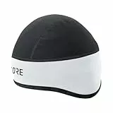 GORE WEAR Unisex C3 Windstopper Thermo Kappe, Weiß/Schwarz, 54-58 EU