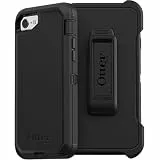 OtterBox Defender Hülle für iPhone 7/8/SE 2. gen/SE 3. gen, stoßfest, sturzsicher, Ultra-robust, schützende Hülle, 4X getestet nach Militärstandard, Schwarz