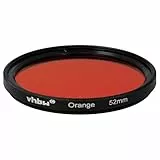 vhbw Universal Farbfilter orange für Kamera Objektive mit 52mm Filtergewinde - Orangefilter