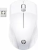 HP Maus 220 (kabellos, Links- und Rechtshänder) weiß