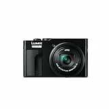 Panasonic LUMIX DC-TZ99E-K Kompakte Travel Zoom Kamera, Leica DC-Objektiv, 30-facher Zoom, 24-720mm, 20,3 MP, OIS, 4K 30p Video, 7,6cm klappbarer Monitor, WLAN, Bluetooth, Schwarz