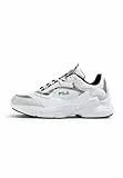 FILA Damen Sneaker COLLENE mit Materialmix, Weiß (White-Black), 40