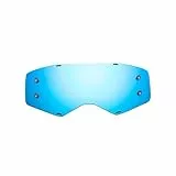 SeeCle 415150 blau getönte verspiegelte Ersatzgläser für Brille kompatibel mit Scott Prospect Maske