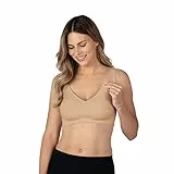 Bravado Designs Schwangerschafts- & Still-BH Nahtlos Doppellagig Bügellos Verstellbar für Stillen S-XXL, Hautfarben, Large