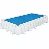 Bestway 58228 Solarabdeckung 703 x 366 cm für rechteckige Aufstellbecken (671 x 366 cm oder 732 x 366 cm)