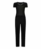 HUNKEMÖLLER Pyjamaset Nana - Black - M
