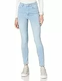 NA-KD Damen Skinny High Waist Jeans, hellblau, 34 EU