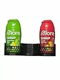Generisch More Zerup & ESN Sirupflaschen Halterung Schranktür Regal – Sirup Halterung für 1–7 Flaschen – Platzsparend, zum Schrauben, Küchenorganisation & Home Bar (Silber, 4er)