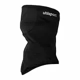 uhlsport Outdoor Functional Neckwarmer: Schlauchschal für Herren und Damen, schnelltrocknend, Sport-Halstuch bei Kälte, Lieferumfang: 1x Neckwarmer, schwarz