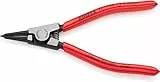 KNIPEX Sicherungsringzange für Außenringe auf Wellen mit Kunststoff überzogen schwarz atramentiert 140 mm, 46 11 A0