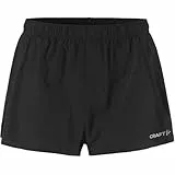 Craft Herren ADV Essence 2' Shorts 2 Black – 2-in-1 Trainingsshorts L mit Innenhose & Stretch – Atmungsaktive Sporthose aus recyceltem Funktionsmaterial