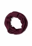 Cecil Loop Schal in Unifarbe aus Viskose sweet grape red A