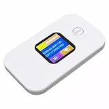 VBESTLIFE Tragbares Mobiles WLAN, 4G 5G Hochgeschwindigkeit 300 Mbit/S LTE Internet Hotspot -Gerät, Unterstützung Bis zu 10 Benutzer, SIM -Karte, für Trave Camping