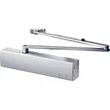 Burg Wächter Türschließer für Außen– und Innentüren, hydraulisch, variabel einstellbar, Breite bis 140 cm, Gewicht bis 180 kg, TS 4000 V S, Silber
