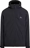 McKinley Herren Tessi Doppeljacken, Schwarze Nacht, XL EU
