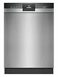 Siemens SN43HS03TE iQ300, Unterbau Geschirrspüler 60 cm, Besteckkorb, Bestätigte Hygieneleistung, smartStart, Oberkorb höhenverstellbar, varioSpeed, Programm-Assistent, aquaStop, Gebürsteter Stahl