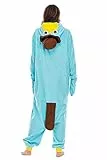 LABULA Onesie Tier Cosplay Overall Pyjama Fasching Halloween Kostüm Damen Herren Tieroutfit,Schlafanzüge-1,S