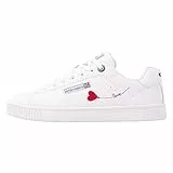 British Knights Damen Mist Sneaker, Weiss Herz, 38 EU