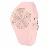 ICE-WATCH - Ice Champagne Soft pink - Rosa Damenuhr mit Silikonarmband - 025352 (Small 34)
