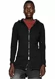 Urban Classics Damen Ladies Parka Cardigan Sweater, Schwarz, Größe XL EU