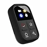 Andoer Kabellose Fernbedienung für GoPro Hero 13/12/11/10/9/8/Max, Drahtlose Smart Remote als Ersatz LED bunter Bildschirm Eingebauter Akku 50 m Steuerreichweite mit Handschlaufe zur USB-Ladekabel