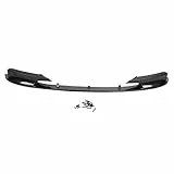 Qiilu Autospoiler, Carbon-Frontstoßstange Lip Spoiler Splitter für M Performance Passend für 3er F30 F31 M Sport 2013-2019