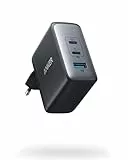 Anker 100W USB C Ladegerät, Anker 736 Charger (Nano II 100W) Schnellladegerät, iPad ladegerät, 3-Port USB C Netzteil für MacBook Pro/Air, Pixelbook, ThinkPad, iPad Pro, Galaxy S22/S20, iPhone 15/Pro