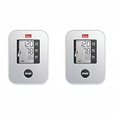 boso medicus X - Bestes Oberarm-Blutdruckmessgerät Stiftung Warentest 5/2016, 11/2018 und 9/2020 mit Einknopfbedienung, großem Display und Arrhythmie-Erkennung – Mit Standard-Manschette (22-32cm)